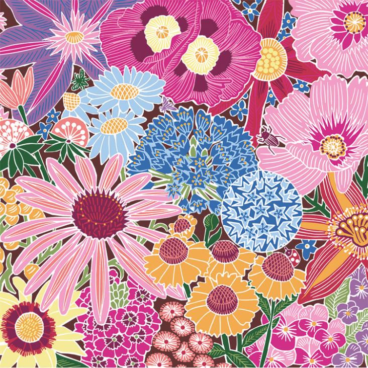 Servietten Flower Burst