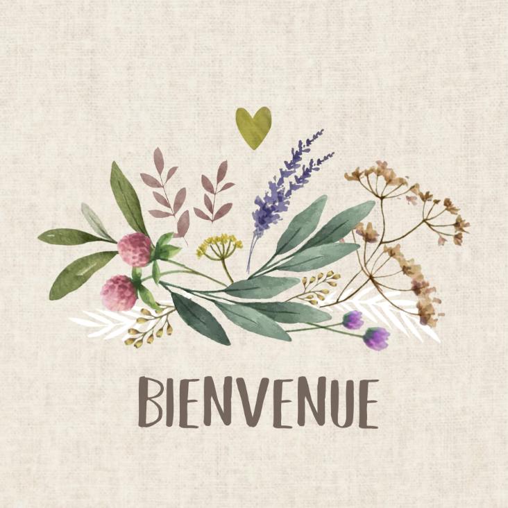 Servietten Provence Bienvenue