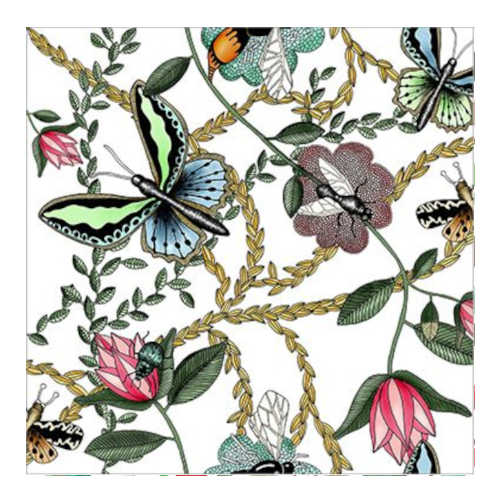 Servietten Bugs & Butterflies
