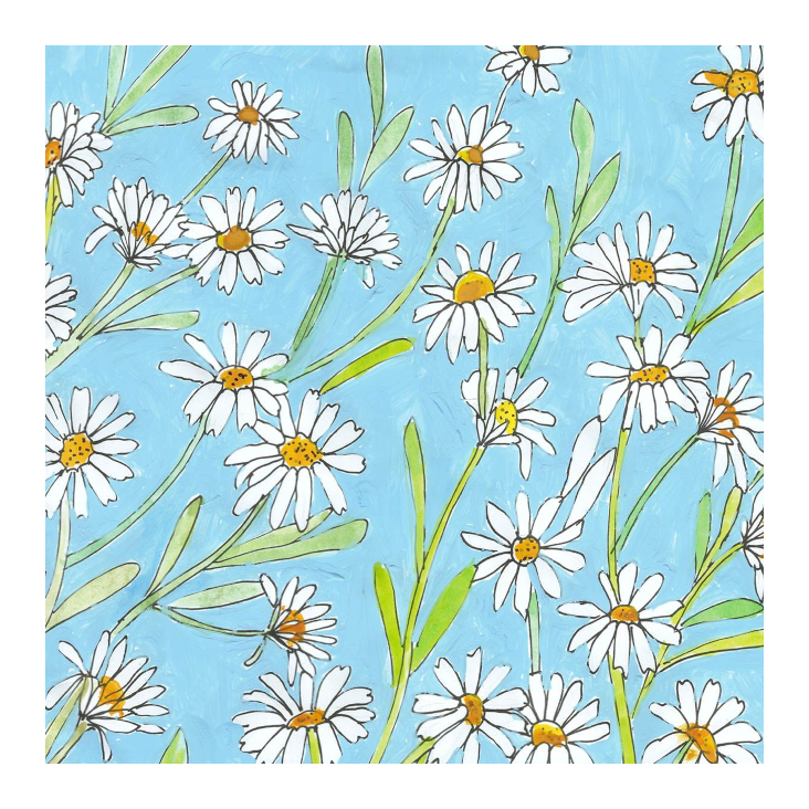 Servietten Daisies