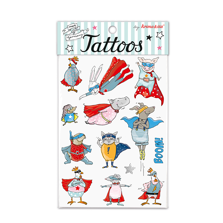 Tattoos Superhelden