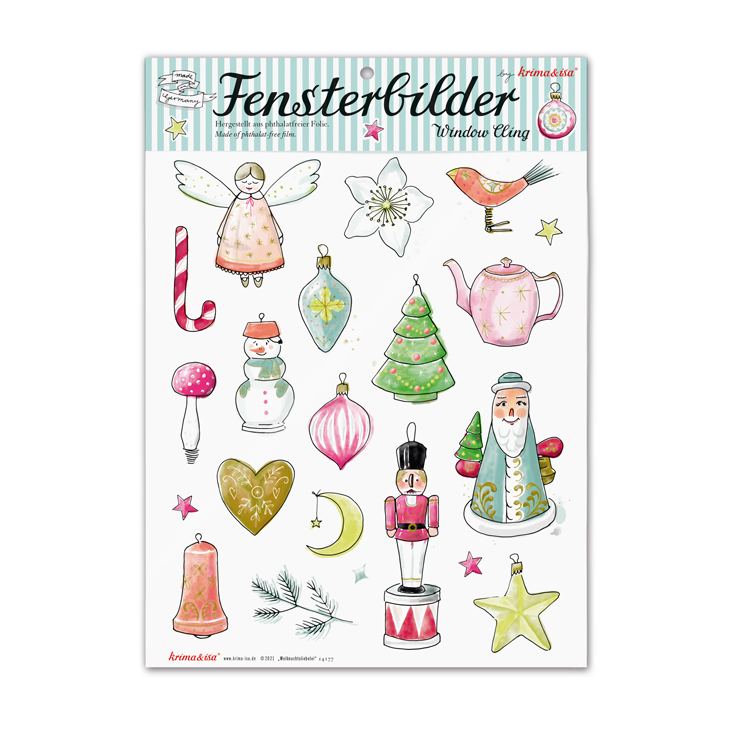 Fensterbilder Weihnachten