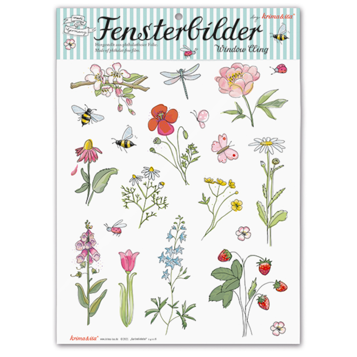 Fensterbilder Gartenliebelei