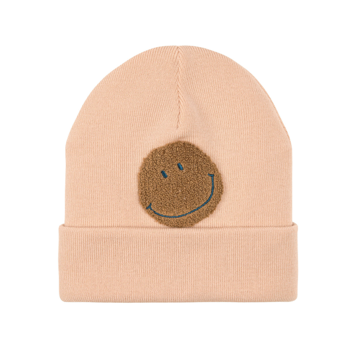 Kids Beanie Merino Smile Rosa