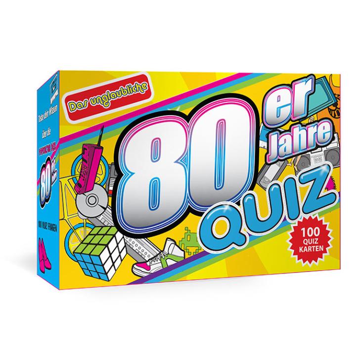 Quizkarten 80er Jahre