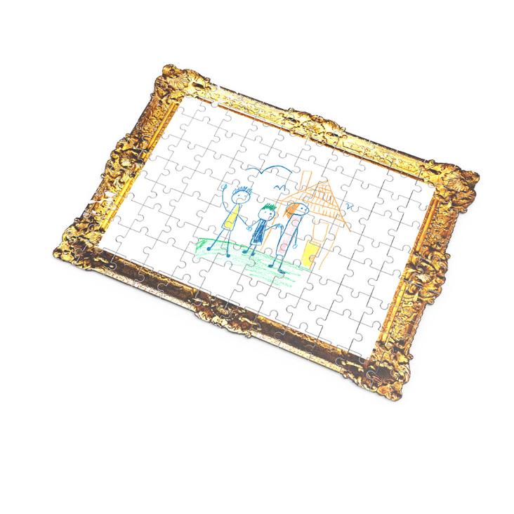 DIY Puzzle Kinderzeichnung