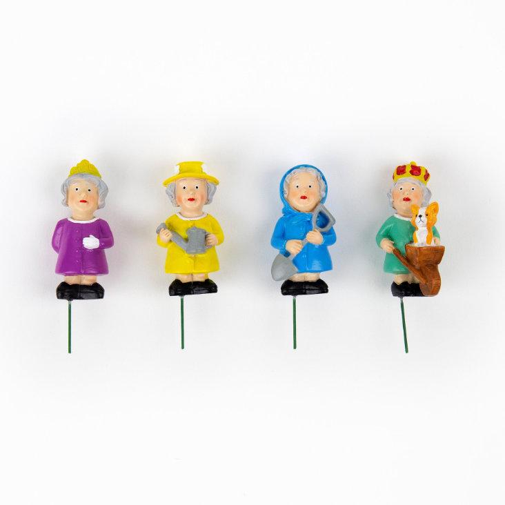 Queen - Königliche Gartenzwerge für den Blumentopf