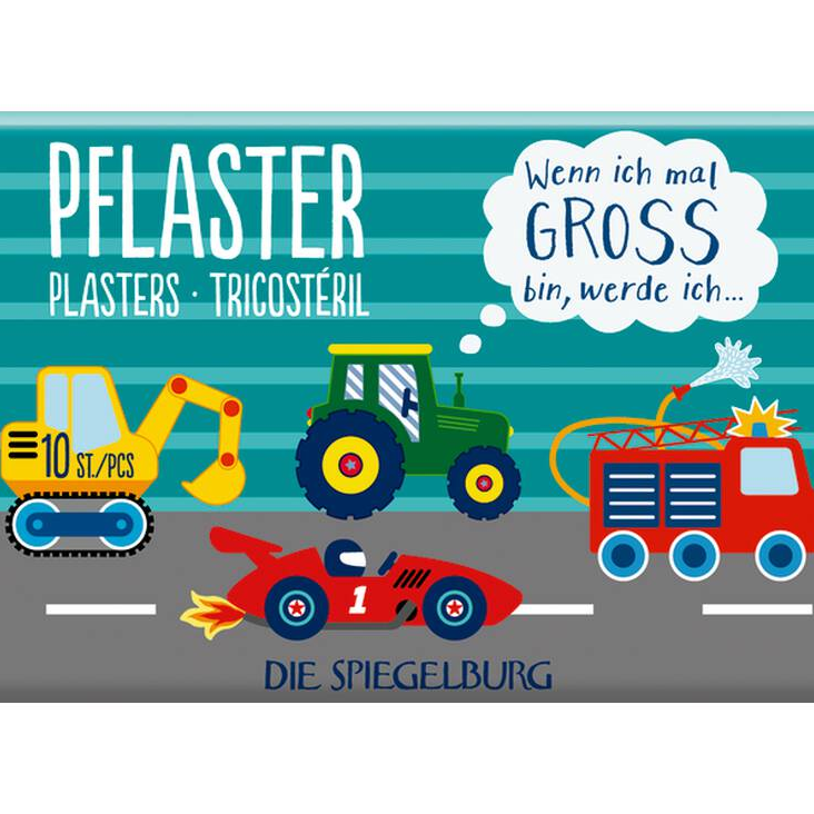 Pflasterstrips Rennwagen
