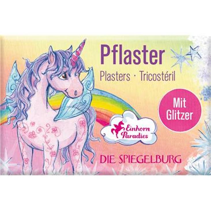 Pflasterstrips Glitzer Einhorn