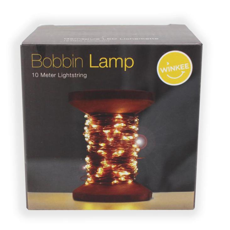 Lichterkette LED Garnspule 10 Meter mit USB Anschluss
