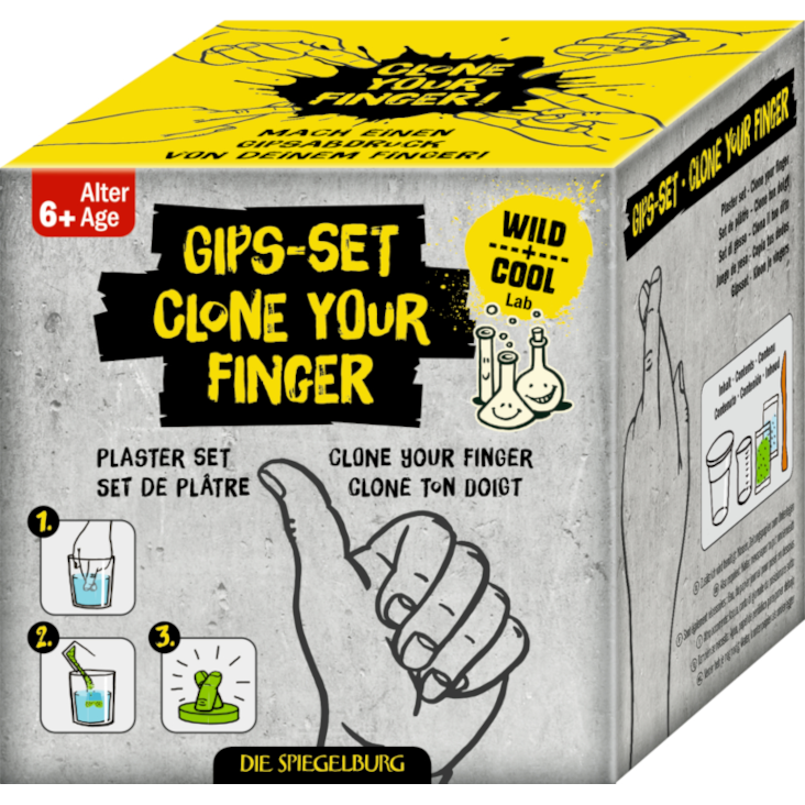 Gips-Set Clone your Finger