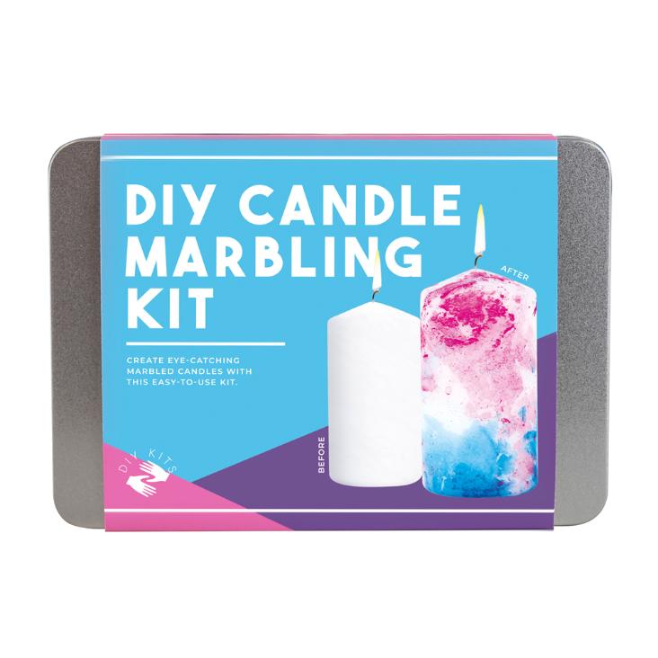 DIY Kerzen Marmorierung