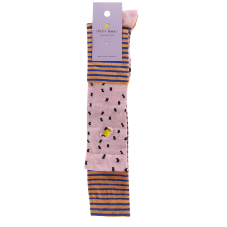 Sticky Lemon Socken Knee High Sprinkles