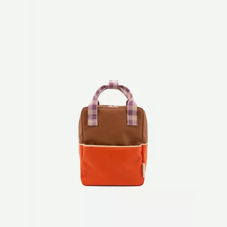 Sticky Lemon Rucksack - Small Colourblocking Orange Juice