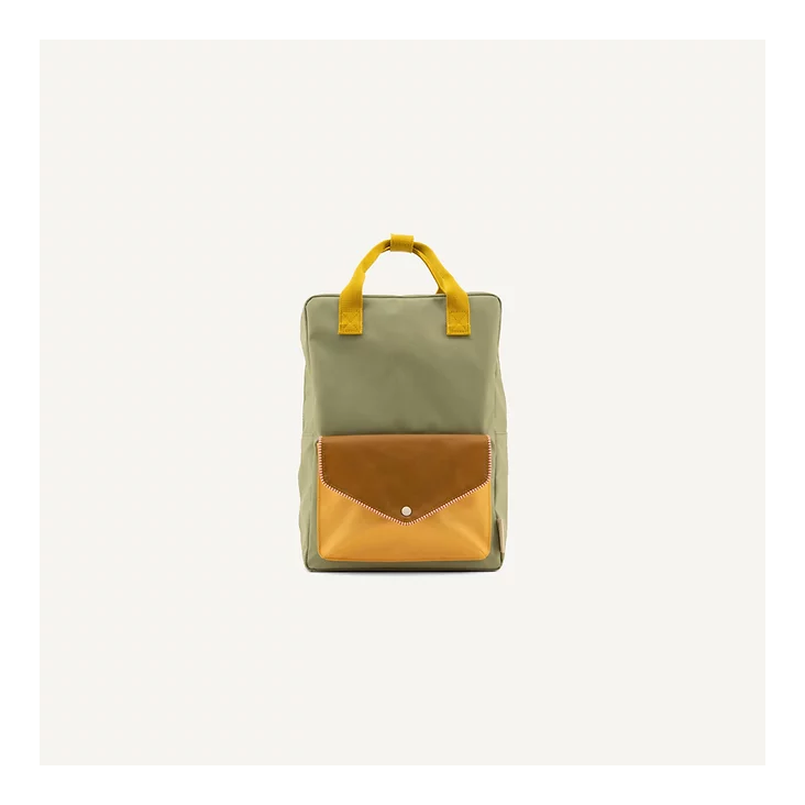 Sticky Lemon Backpack Large Meadows Map Green