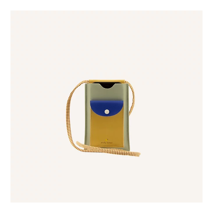 Sticky Lemon Phone Pouch Meadows Blue Bird
