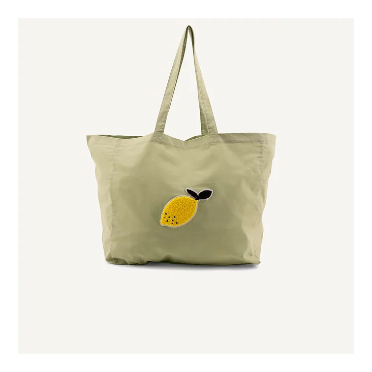 Sticky Lemon Shopper Lemon Map Green