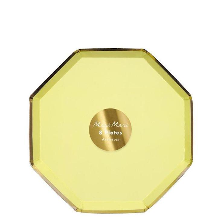 Partyteller Yellow