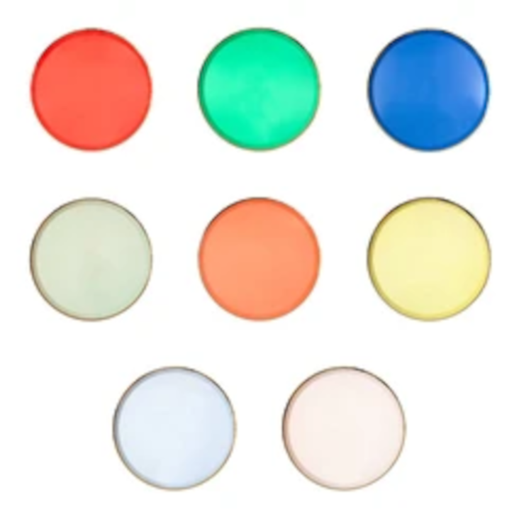 Papierteller Sideplates Party Palette Meri Meri