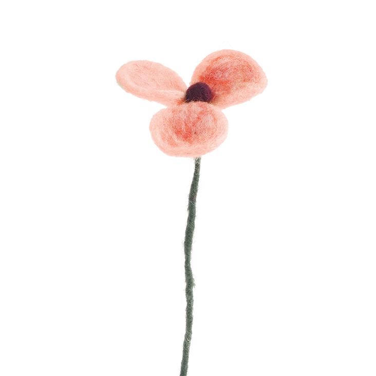 Endlose Blume - poppy peach