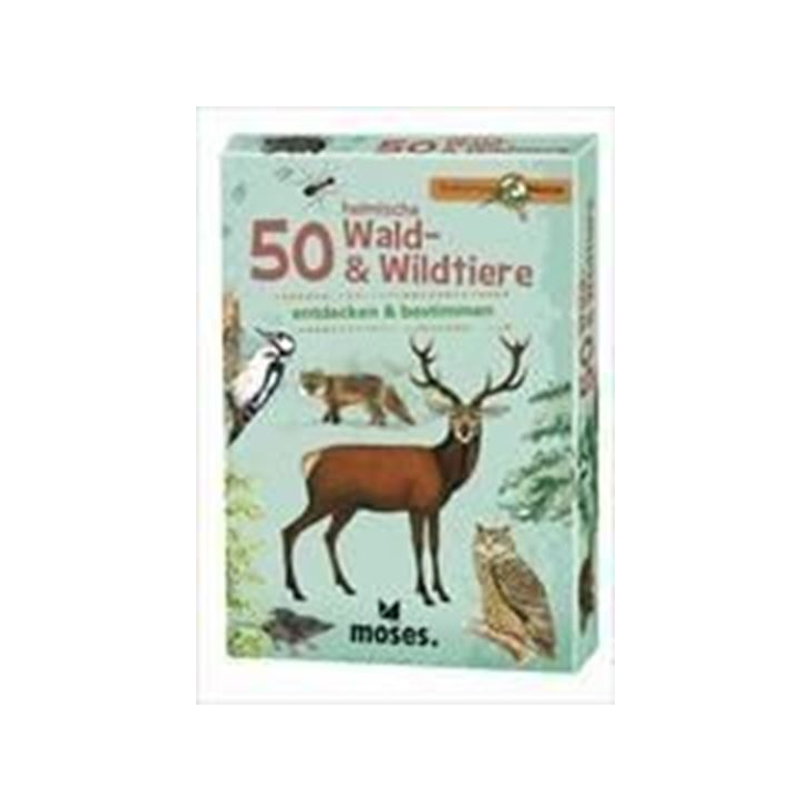 50 Heimische Wald und Wildtiere 50 Karten