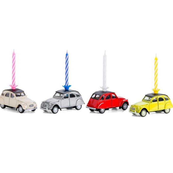 Kerze auf Rädern Citroen