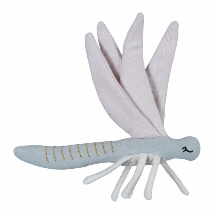 Rassel Libelle Beach Grass und Mauve