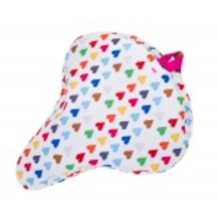 Sattelüberzug - Polka Hearts