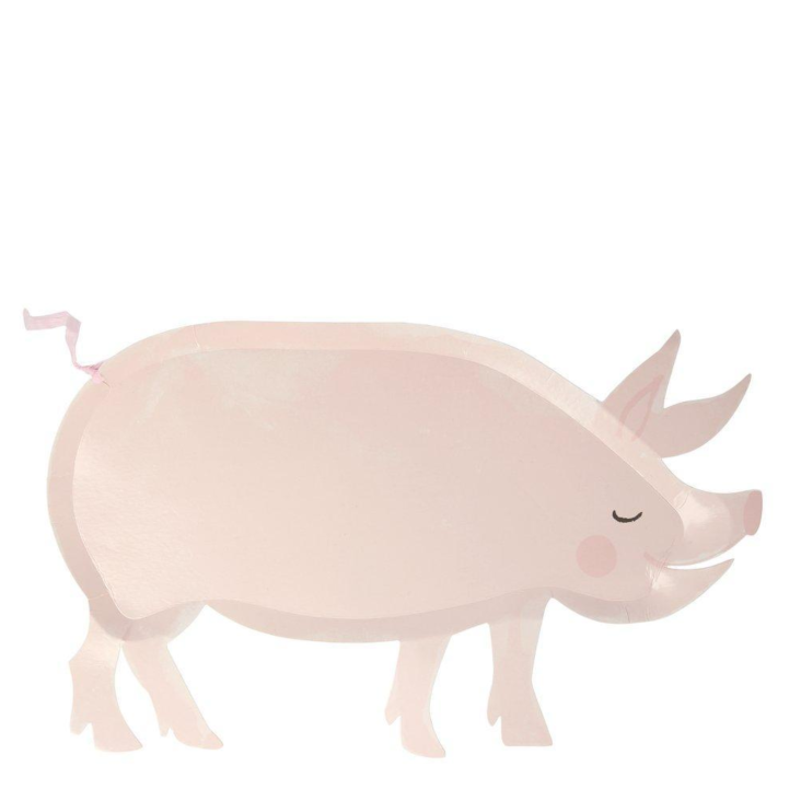 On the Farm Pig Teller von Meri Meri