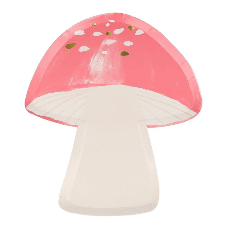 Papierteller Toadstool Pilz Meri Meri