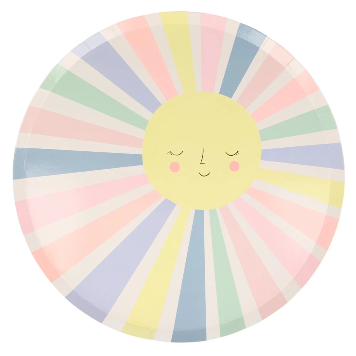Meri Meri Teller Rainbow Sun