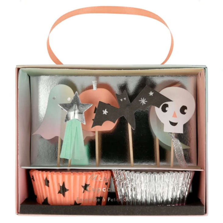 Vintage Halloween Cupcake Kit