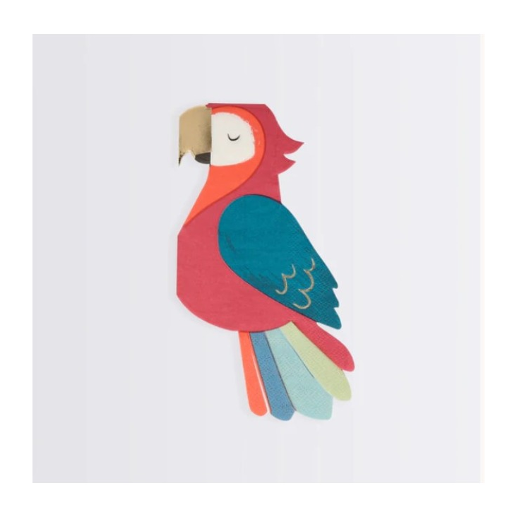 Parrott Napkin Meri Meri