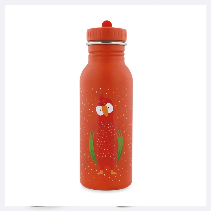 Trinkflasche 500ml Papagei