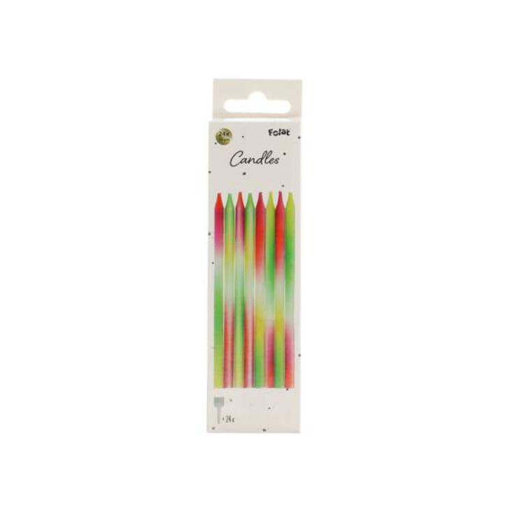Kerzen Neon Delight