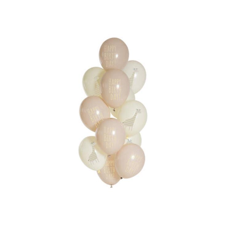 Ballons Birthday Giraffe - Beige - 0