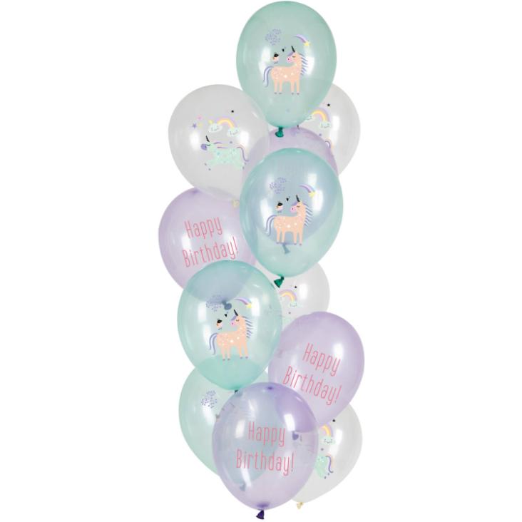 Ballons Unicorns & Rainbows