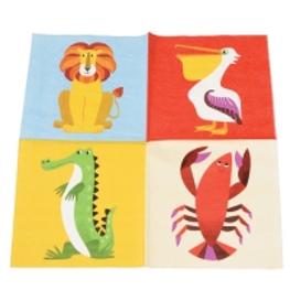 Papierservietten colourful Creatures