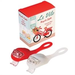 2 LED Velolichter in der Box