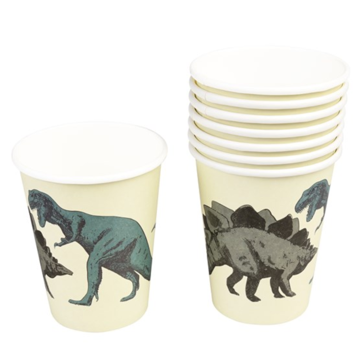 Paperbecher Dinosaurier
