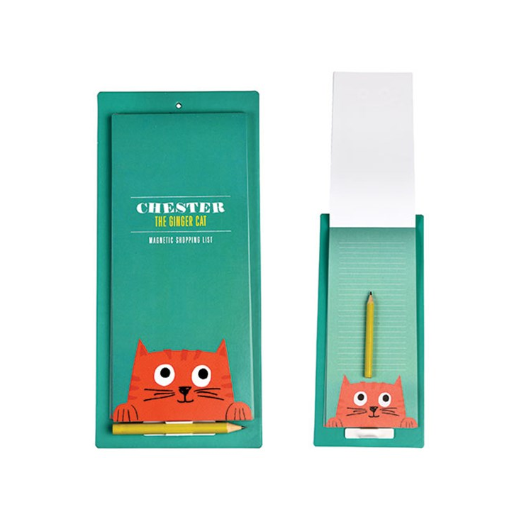 Magnetische Shopping Liste Chester the Cat