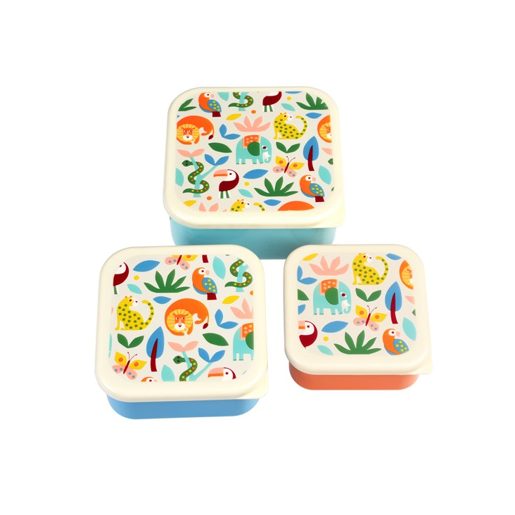 Snack Box 3er Set Wild Wonders