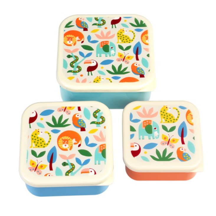 Snack Box 3er-Set - Wild Wonders