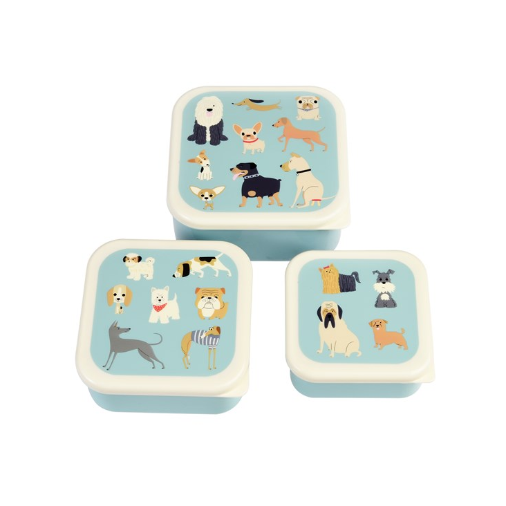3-ER SET SNACKDOSEN Hunde