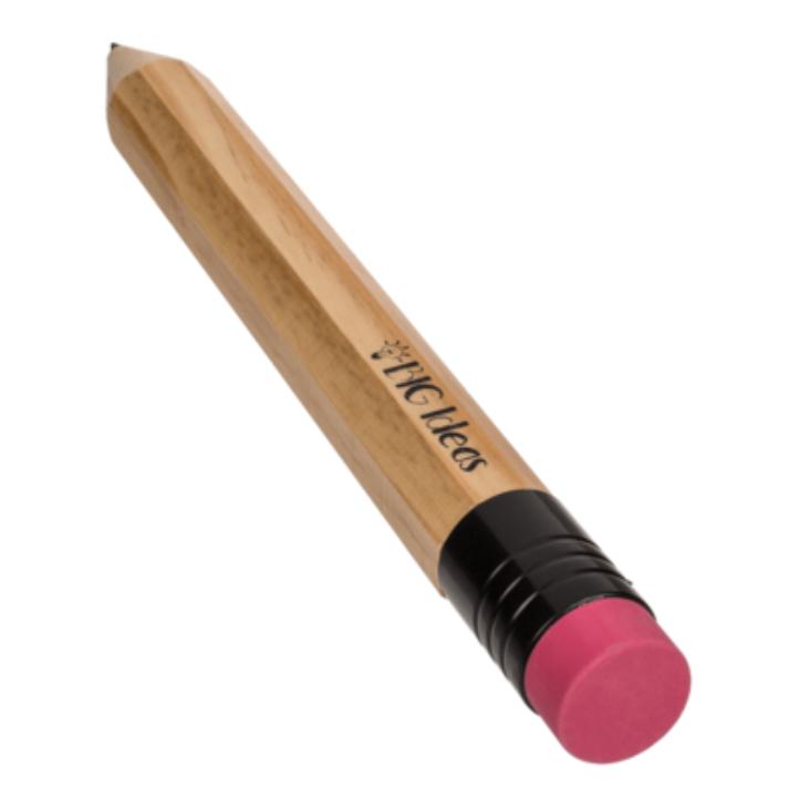 Riesiger Bleistift mit Radiergummi - 1