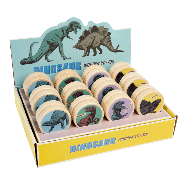 HÖLZERNES YOYO PREHISTORIC LAND