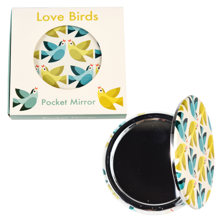Taschenspiegel Love Birds