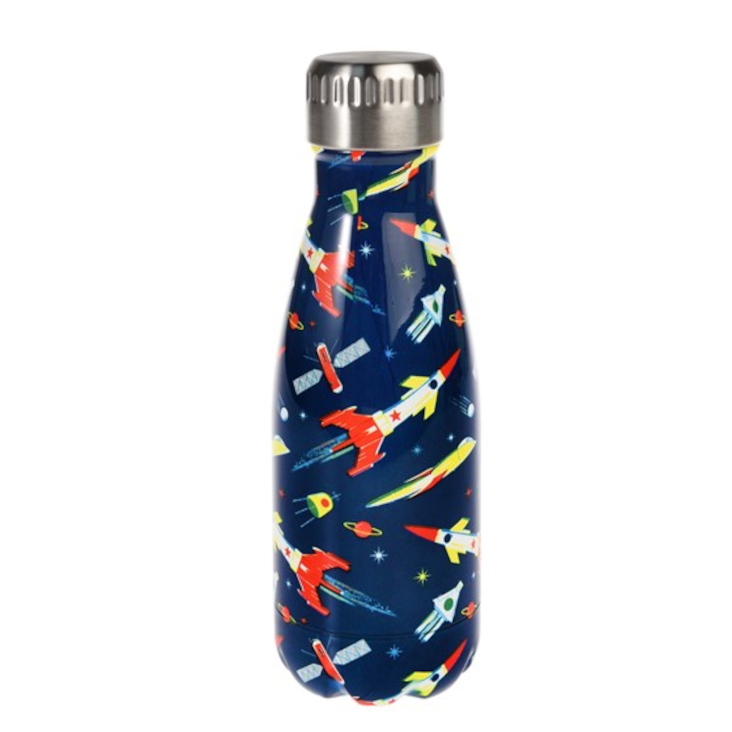 KLEINE WASSERFLASCHE AUS EDELSTAHL SPACE AGE (260ML)