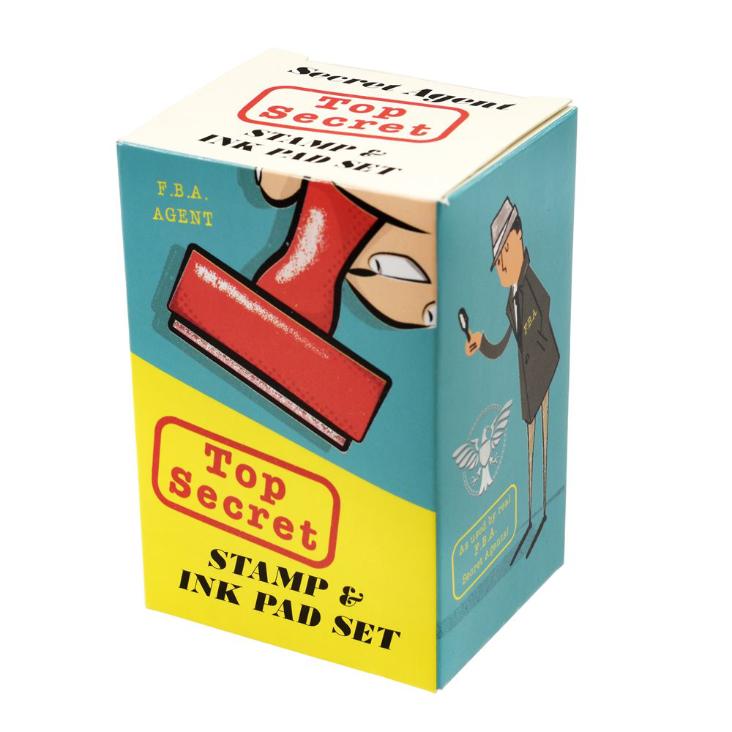 Stempel und Stempelkissen Top Secret