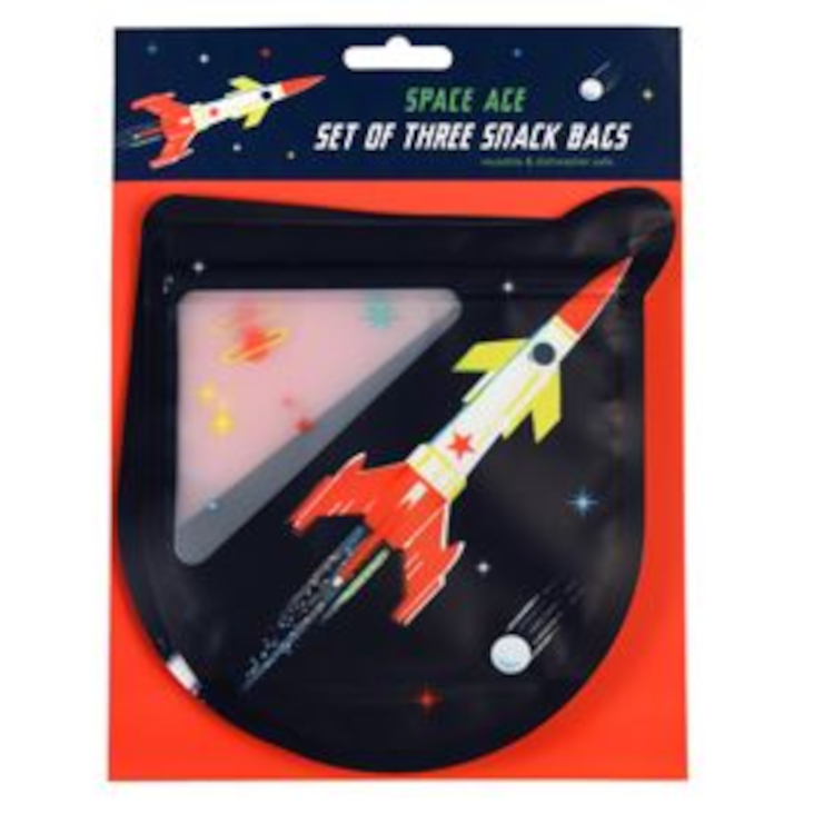 SNACKBEUTEL SPACE AGE (3-ER SET)